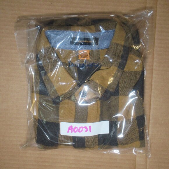 Tailor Vintage Luxe Performance Plaid Flannel Shirt | Size XL - Picture 10 of 10